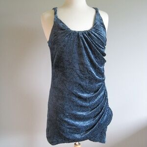 A /X Armani Exchange Turquoise Mini Dress Size 8